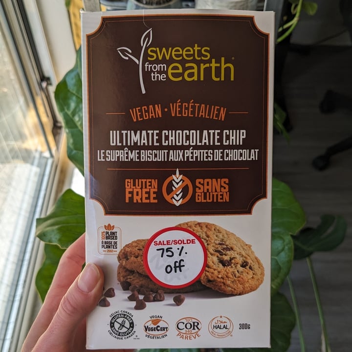 photo of Sweets from the Earth Ultimate Chocolate Chip Cookies - Box shared by @jandrews on  14 Apr 2024 - review