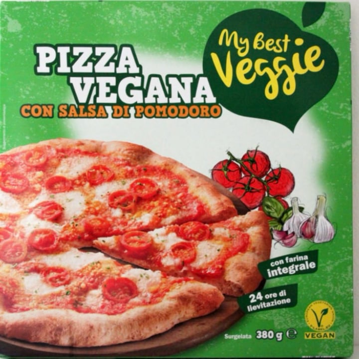 photo of My Best Veggie Pizza vegana shared by @lavinias on  30 Nov 2023 - review