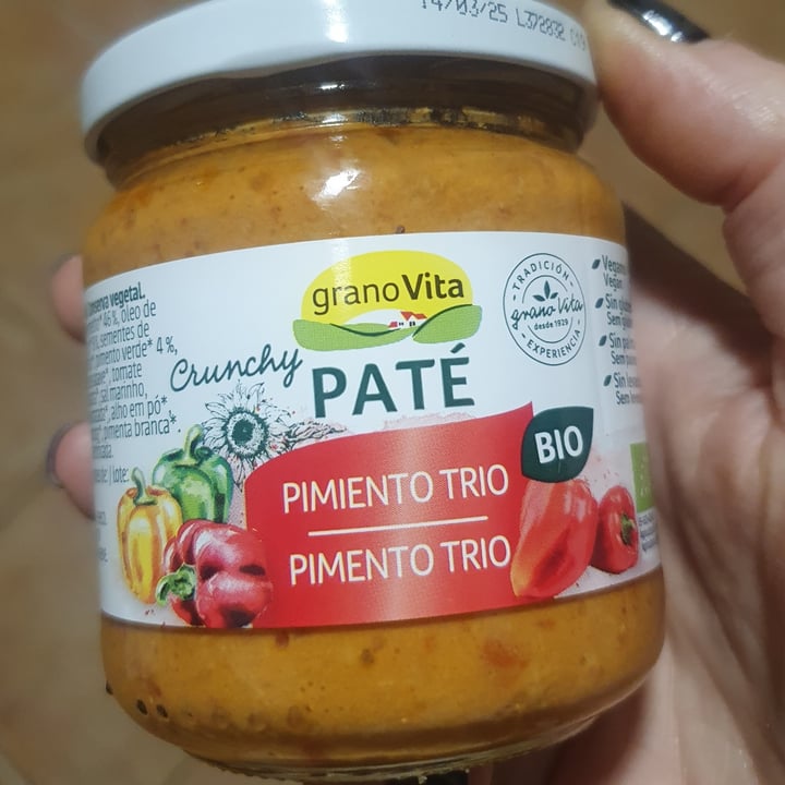 photo of grano Vita Paté pimiento trio shared by @pichicatta on  31 Jan 2024 - review