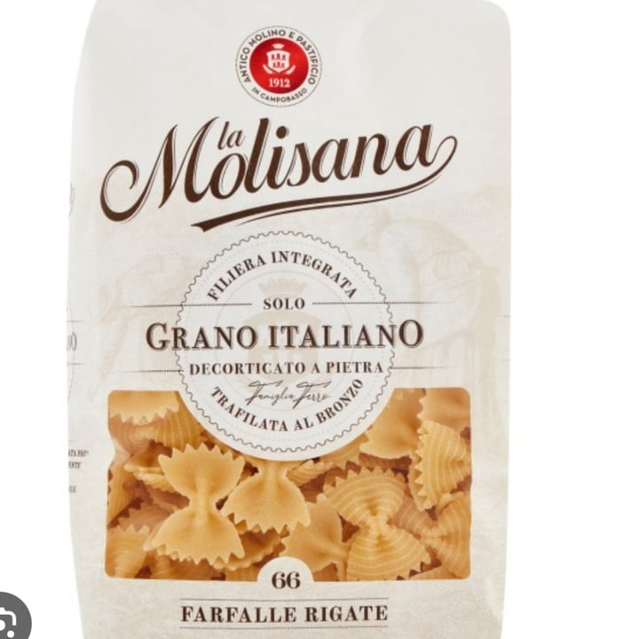 photo of La Molisana Farfalle rigate n 66 shared by @grifoneveganoferoce on  25 Jun 2024 - review
