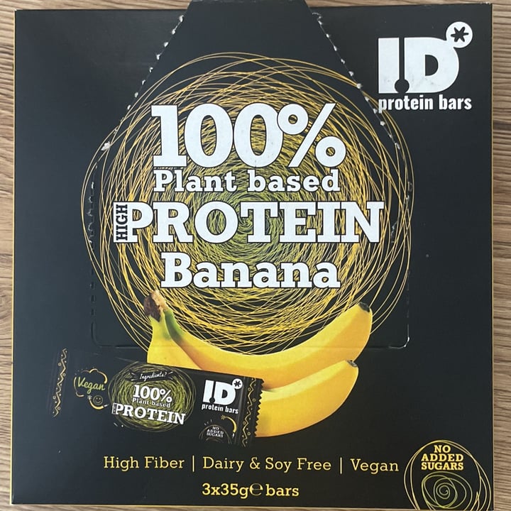 photo of ID protein bars Protein Bar Banana shared by @pomeziajones on  05 Apr 2025 - review
