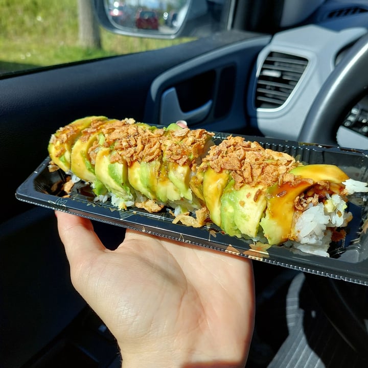 photo of Mr. Sushi Steenwijk Vegan soft shell ebi roll shared by @frendssnotfood on  22 Apr 2024 - review