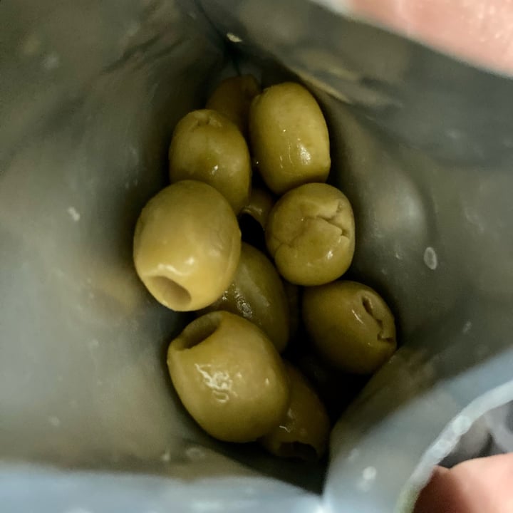 photo of Trader Joe's Just a Handful of Olives Pitted Salted Manzanilla Olives shared by @glutenfreevee on  28 Mar 2024 - review