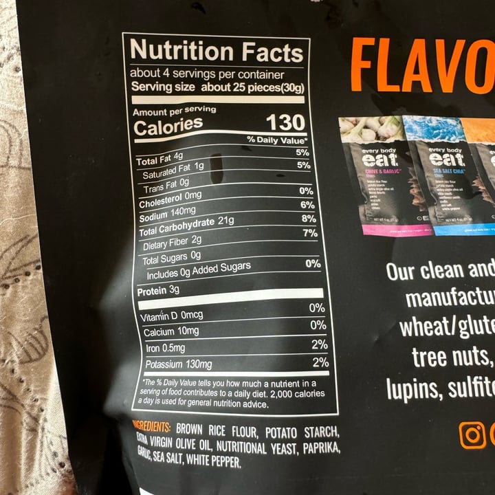 photo of Every Body Eat Cheese-less Thins shared by @sandrews on  17 Aug 2024 - review