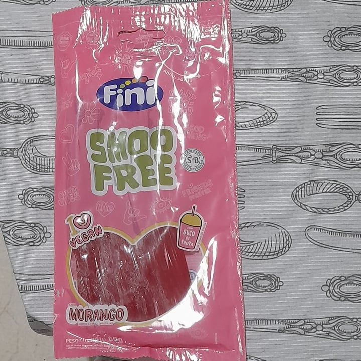 photo of Fini Smoo Free Morango shared by @tu-veg on  25 Jan 2025 - review