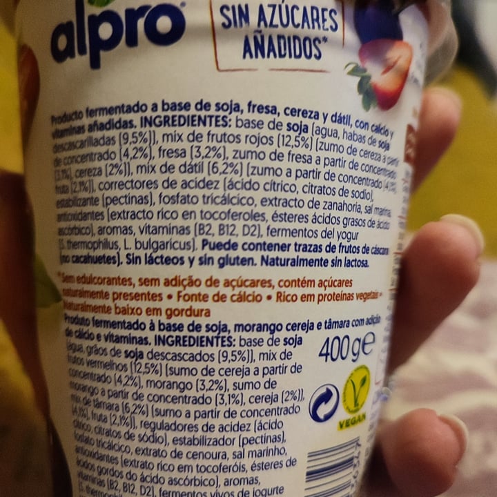 photo of Alpro Yogurt de Frutos Rojos shared by @georgina722 on  27 Mar 2024 - review