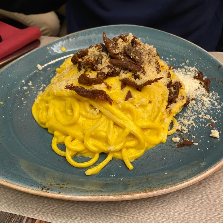 photo of Rifugio Romano Carbonara vegana shared by @otissito on  10 Mar 2024 - review