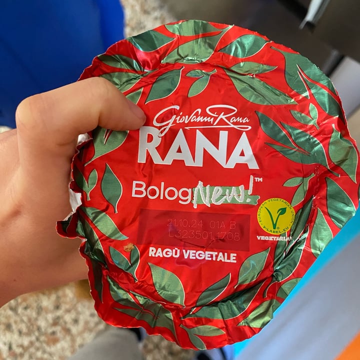 photo of Giovanni Rana Ragù Vegetale Bolognew shared by @veroberardi on  27 Sep 2024 - review