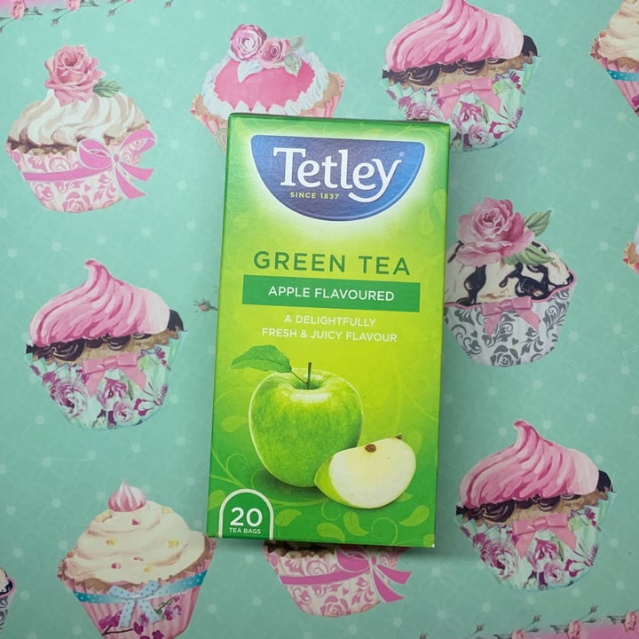Tetley Apple flavoured green tea Review abillion
