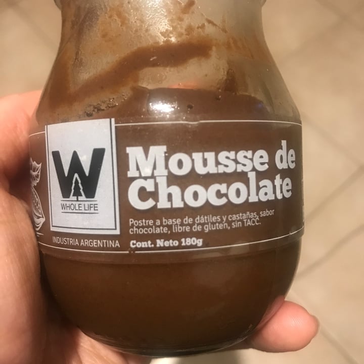 photo of Whole life Mousse de Chocolate shared by @ceciliamarnero on  26 Sep 2023 - review