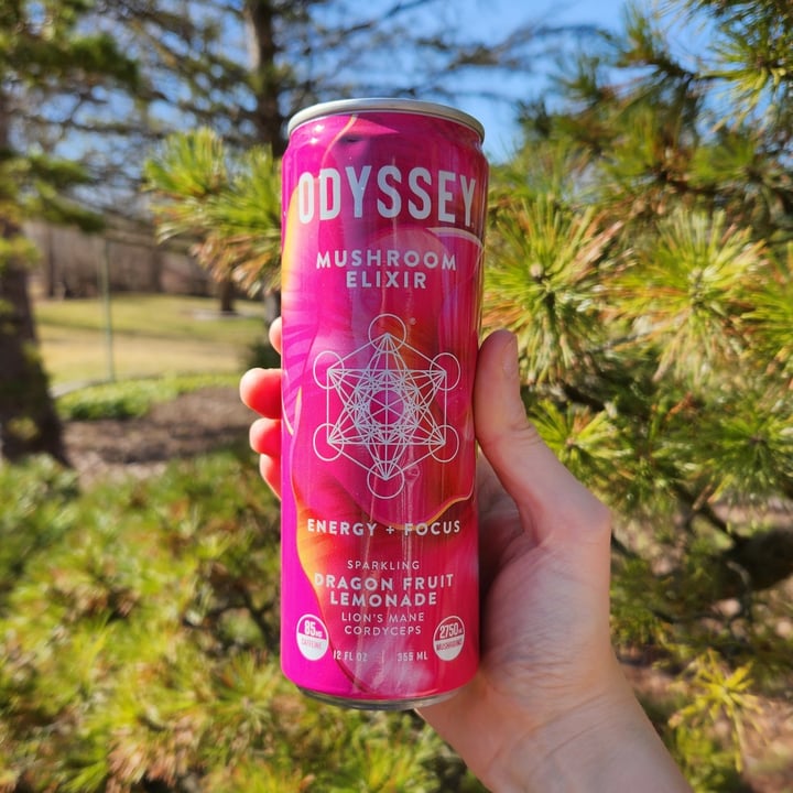 photo of Odyssey Mushroom Elixir Dragonfruit Lemonade Mushroom Elixir shared by @rosieb33 on  08 Mar 2024 - review
