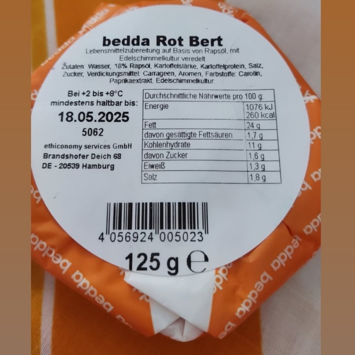 photo of Bedda Rot Bert shared by @felika on  05 May 2025 - review