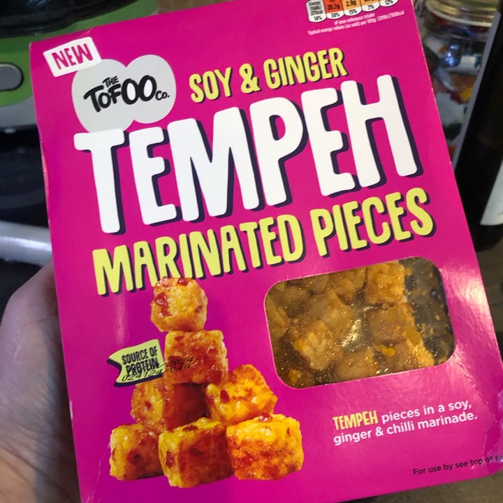 photo of The Tofoo Co. Soy & ginger tempeh marinated pieces shared by @cloudnineberry on  14 Sep 2024 - review