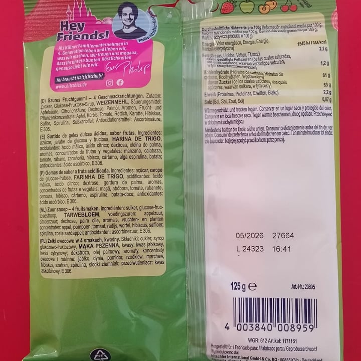 photo of Hitschies Saure Drachenzungen (Green)  shared by @titoherbito on  05 Oct 2025 - review