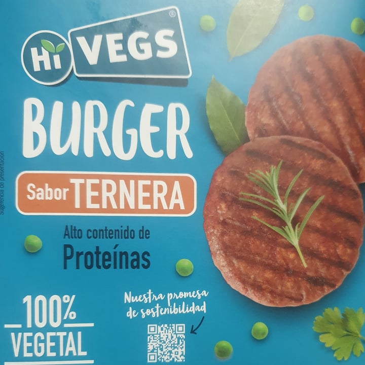 photo of Hi vegs Burger Sabor Ternera shared by @pichicatta on  31 Jan 2024 - review