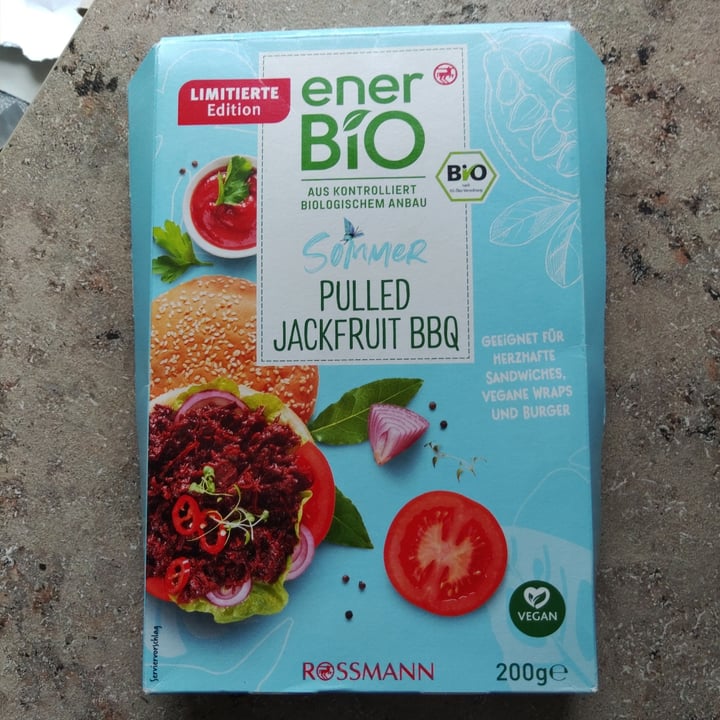 photo of enerBio Sommer Pulled Jackfruit BBQ shared by @saechsine on  18 Sep 2023 - review