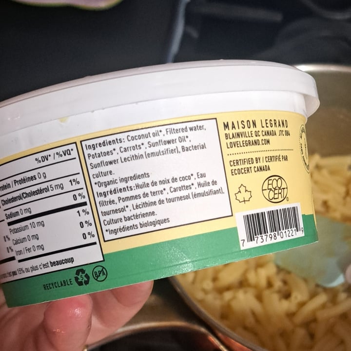 photo of Le Grand Vegan Butter-Unsalted shared by @svraphael88 on  14 Apr 2024 - review