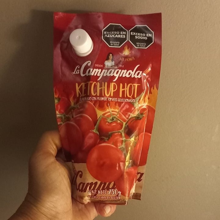 photo of La Campagnola Ketchup Hot shared by @vforvegan on  08 Oct 2023 - review