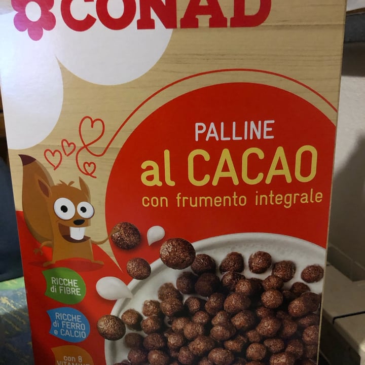 photo of Conad Palline al cacao shared by @lucyvegan83 on  07 Mar 2024 - review