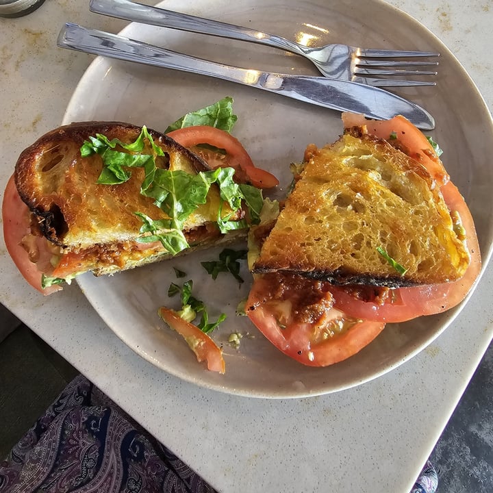 photo of Lola Conscious Café Sundried Tomato Pesto Toastie shared by @theflipsideofg on  12 Dec 2023 - review