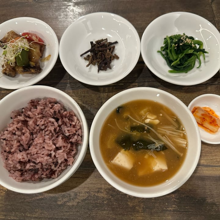 photo of Daehwa Vegetarian Secret vegan takeover special Menu shared by @jas-veg on  25 Oct 2024 - review