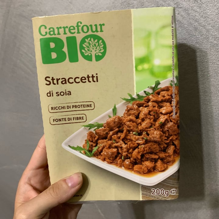 photo of Carrefour Bio stracetti di soia shared by @veglitch on  12 Sep 2023 - review