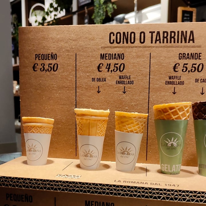 photo of Gelateria La Romana Fragola + Farcito 5 shared by @rominaguch on  23 Apr 2024 - review