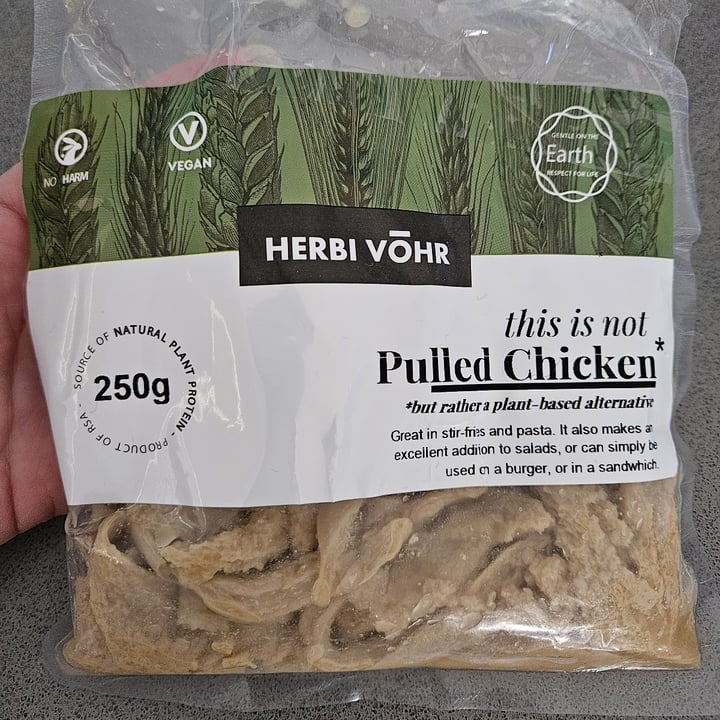 photo of HERBI VŌHR Pulled chicken shared by @cdg2399 on  04 Apr 2024 - review