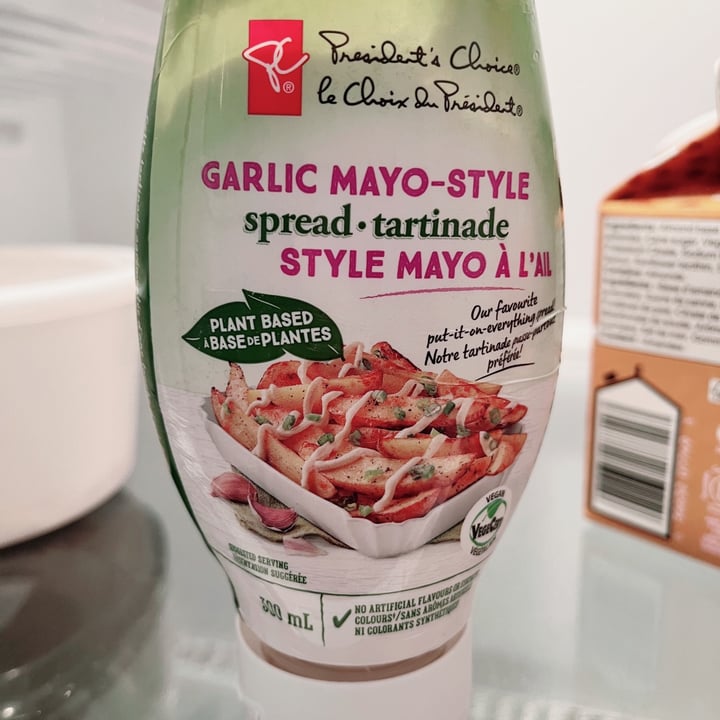 photo of President's Choice Garlic Mayo-style Spread shared by @rojocat on  27 Jan 2024 - review