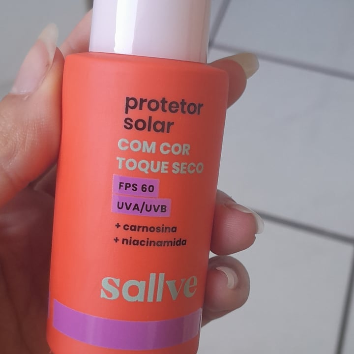 photo of Sallve Protetor Solar com Cor shared by @arianev3g on  22 Oct 2024 - review