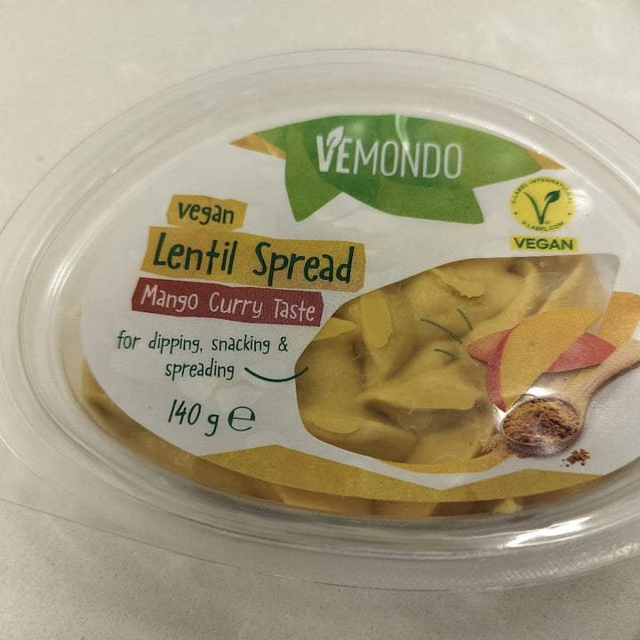 photo of Vemondo lentil spread shared by @laura6675 on  23 Apr 2024 - review