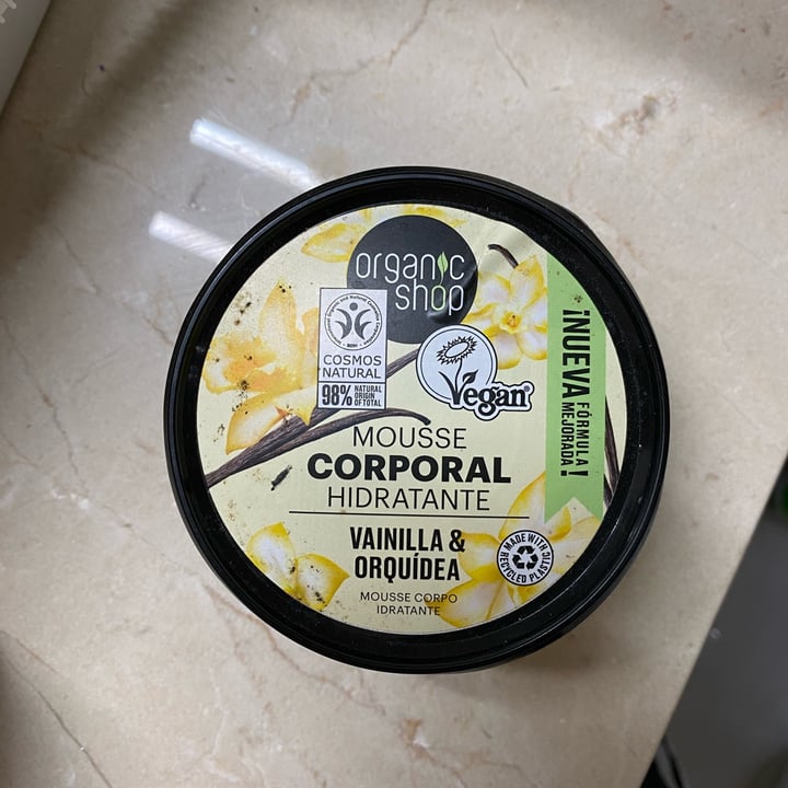 photo of Organic shop Mousse Corporal Vainilla Y Orquídea shared by @vegan_turia on  24 Jun 2025 - review