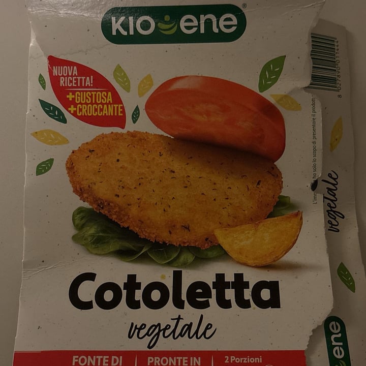 photo of Kioene Cotolette vegetali shared by @morgancito on  25 Mar 2024 - review