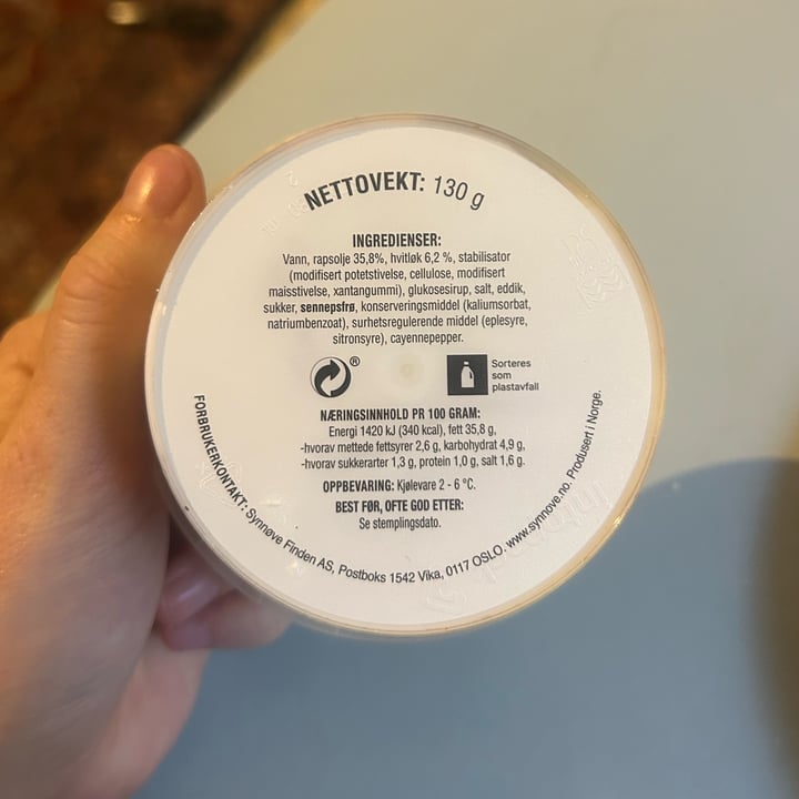 photo of go' vegan Aioli shared by @helena12345 on  08 Oct 2025 - review