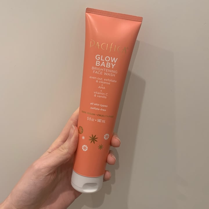 photo of Pacifica Glow baby brightening face wash shared by @hereforareason on  01 Apr 2024 - review