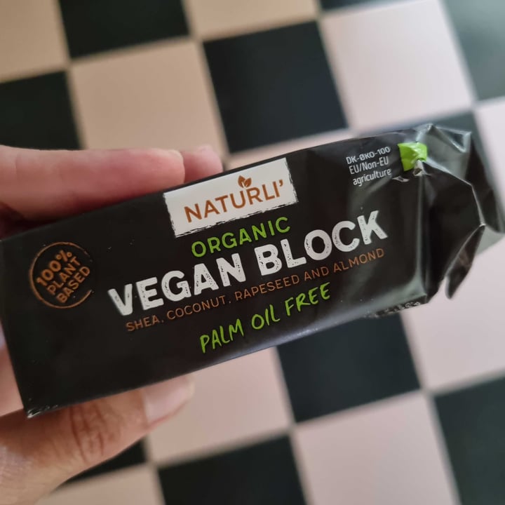 photo of Naturli' Naturli Organic Vegan Block shared by @amparodegata on  18 Aug 2023 - review