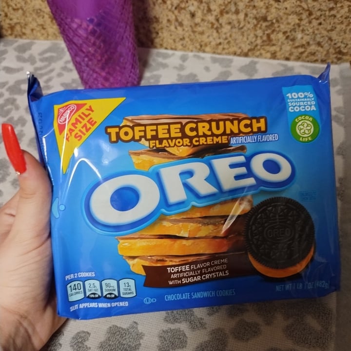 Oreo toffee crunch Review abillion