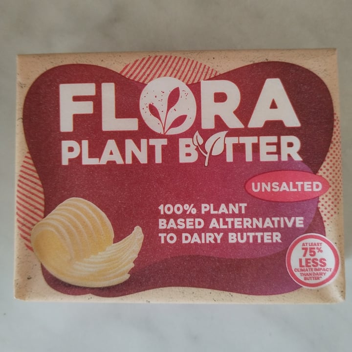 photo of Flora Unsalted Block Plant Butter shared by @xvxsxexvx on  11 Sep 2024 - review