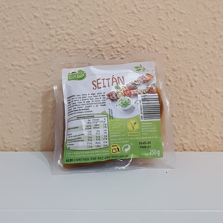 photo of GutBio Seitán shared by @fivefeetvegan on  06 May 2024 - review