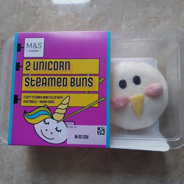 photo of Marks & Spencer Food (M&S) 2 Unicorn Steamed Buns shared by @srina-p on  07 Feb 2024 - review