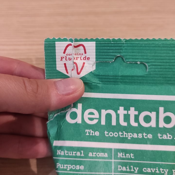 photo of DENTTABS Toothpaste Tablets shared by @niklabelloli1 on  26 Sep 2023 - review