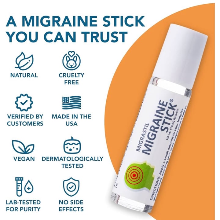 photo of Migrastil Migraine Stick shared by @sr1993 on  13 Dec 2023 - review