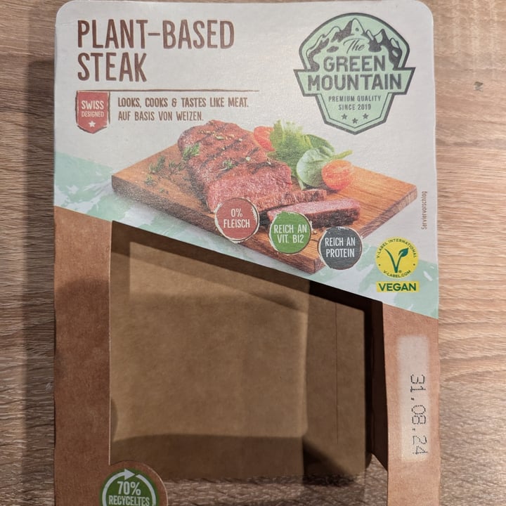 photo of The Green Mountain Plant-based Steak shared by @alainasparagus on  27 Aug 2024 - review