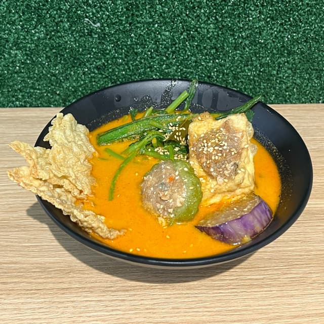 Photo of the dish “Chee Chong Fun Curry Yong Tofu”