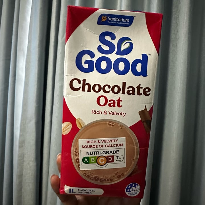 photo of Sanitarium So Good Oat Chocolate shared by @allidoisvin on  19 Apr 2025 - review