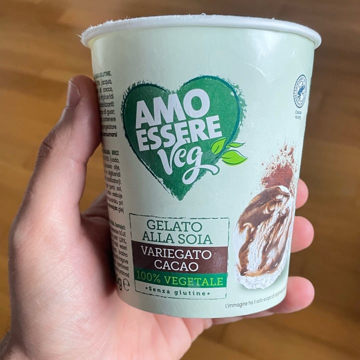 photo of Amo Essere Veg gelato alla soia cioccolato shared by @tenny88 on  16 May 2024 - review