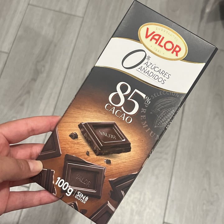 photo of Valor 85% chocolate negro sin azucar shared by @bego18 on  12 Jul 2025 - review