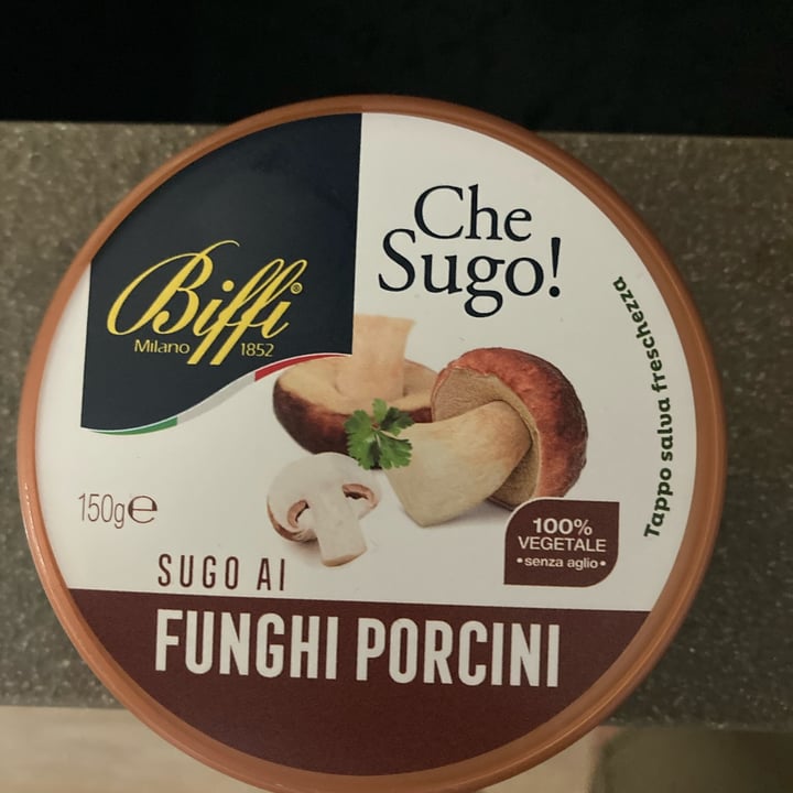 photo of Biffi Sugo Ai Funghi Porcini 150g  shared by @vegvaleria on  26 May 2024 - review