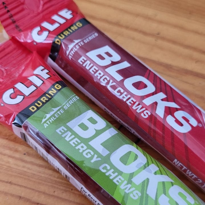 photo of Clif Bar Bloks shared by @parasocialvegan on  03 Sep 2023 - review