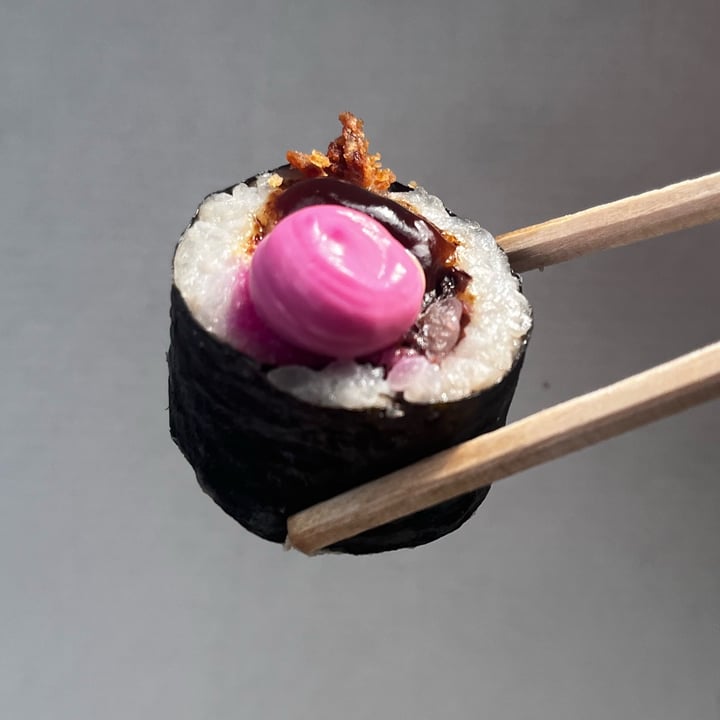 photo of EssenzaSushi maki con patata dolce shared by @giuliettaveg on  04 Oct 2023 - review